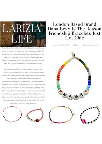 Larizia Life Blog featuring Dana Levy Jewellery