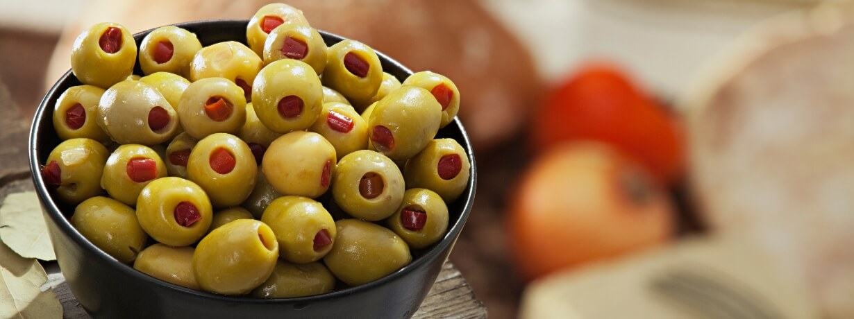 olives poivrons