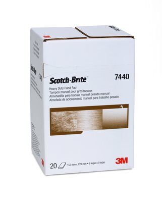 Scotch-Brite Ultra Fine Hand Pad 7448B, 6 in x 9 in