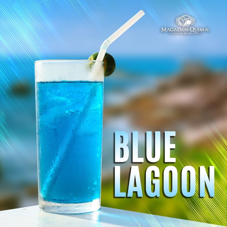 Coctel blue lagoon – Magadan Quima Xalapa