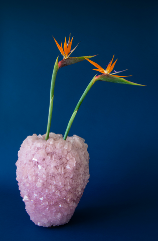 Mineral Series Large Pink Vase 