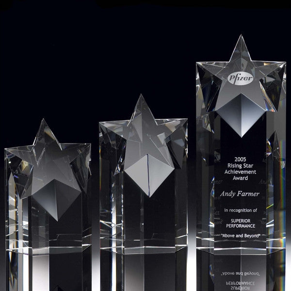 Rising Star Crystal Award - Recognition Source product image