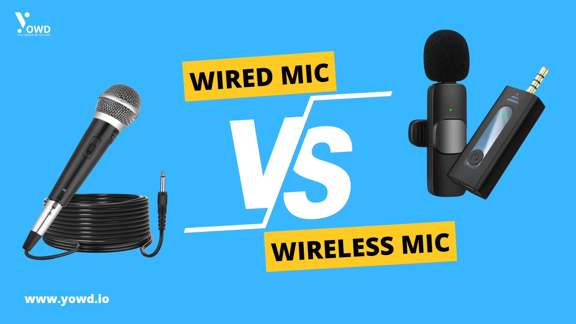 What's Better: Wireless vs Wired Mic, by YOWD