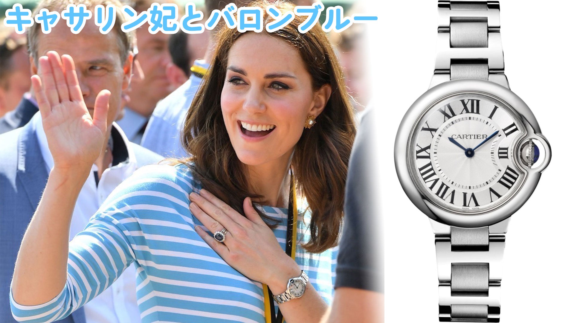 Cartier Watches: Duchess Catherine and Ballon Bleu