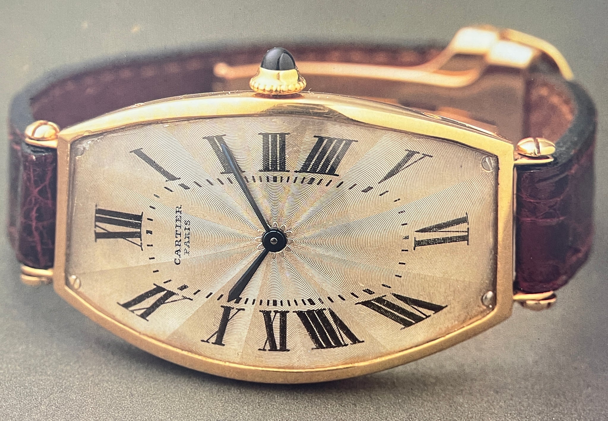 1913 Cartier Wristwatch "Tonneau"