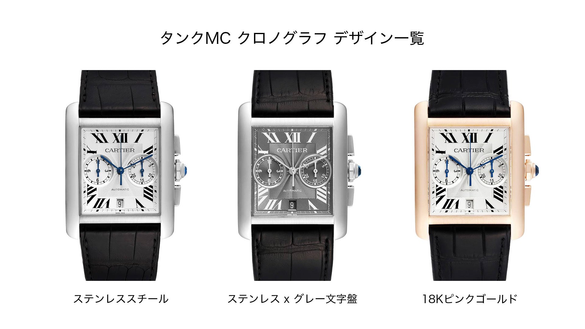 Cartier Watches Tank MC Chronograph List