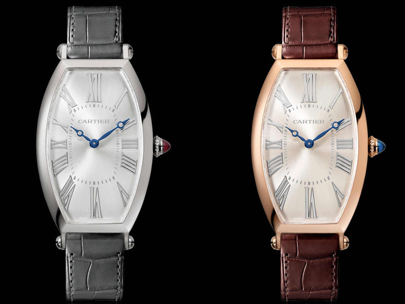 Tonneau, a time display model announced in the 2018 Cartier Privé collection