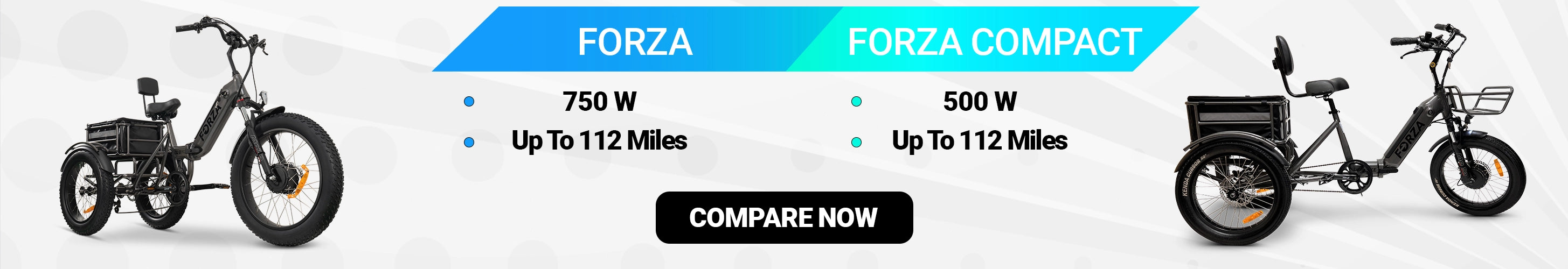 Forza compare Forza Compact Trikes