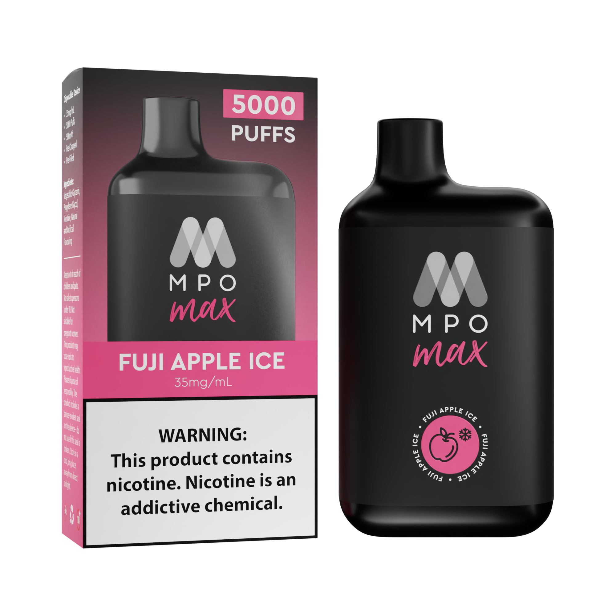 Max (5000 Puffs) - Fuji Apple Ice