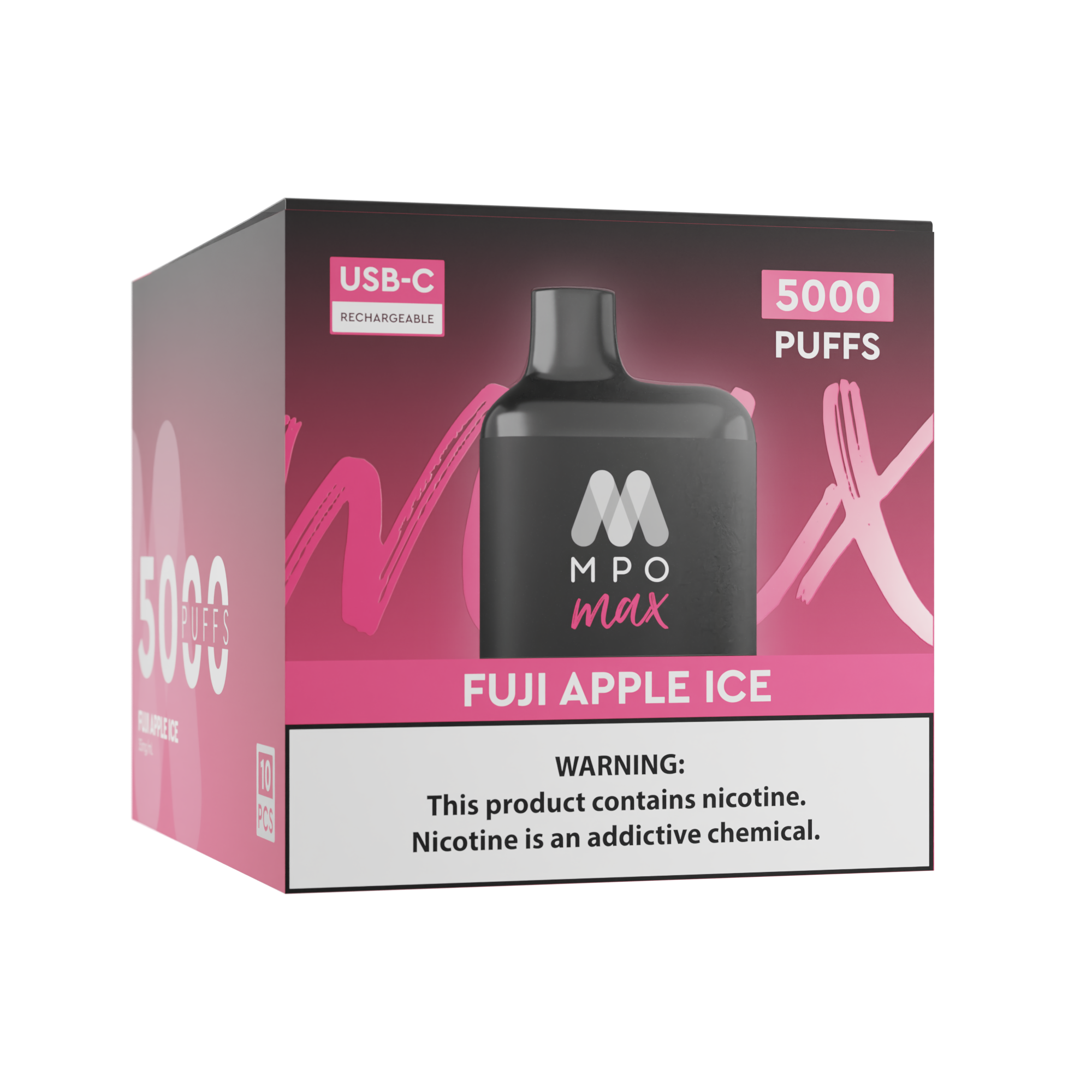 Max (5000 Puffs) - Fuji Apple Ice (10 Pack)