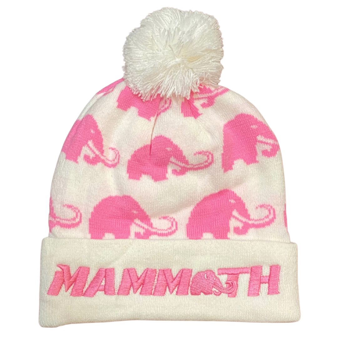 Mammoth Beanie Pink & White Mammoth Mug