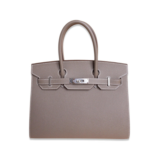 Hermes handbags Herbag Zip retourne cabine 50 bag with Naturel