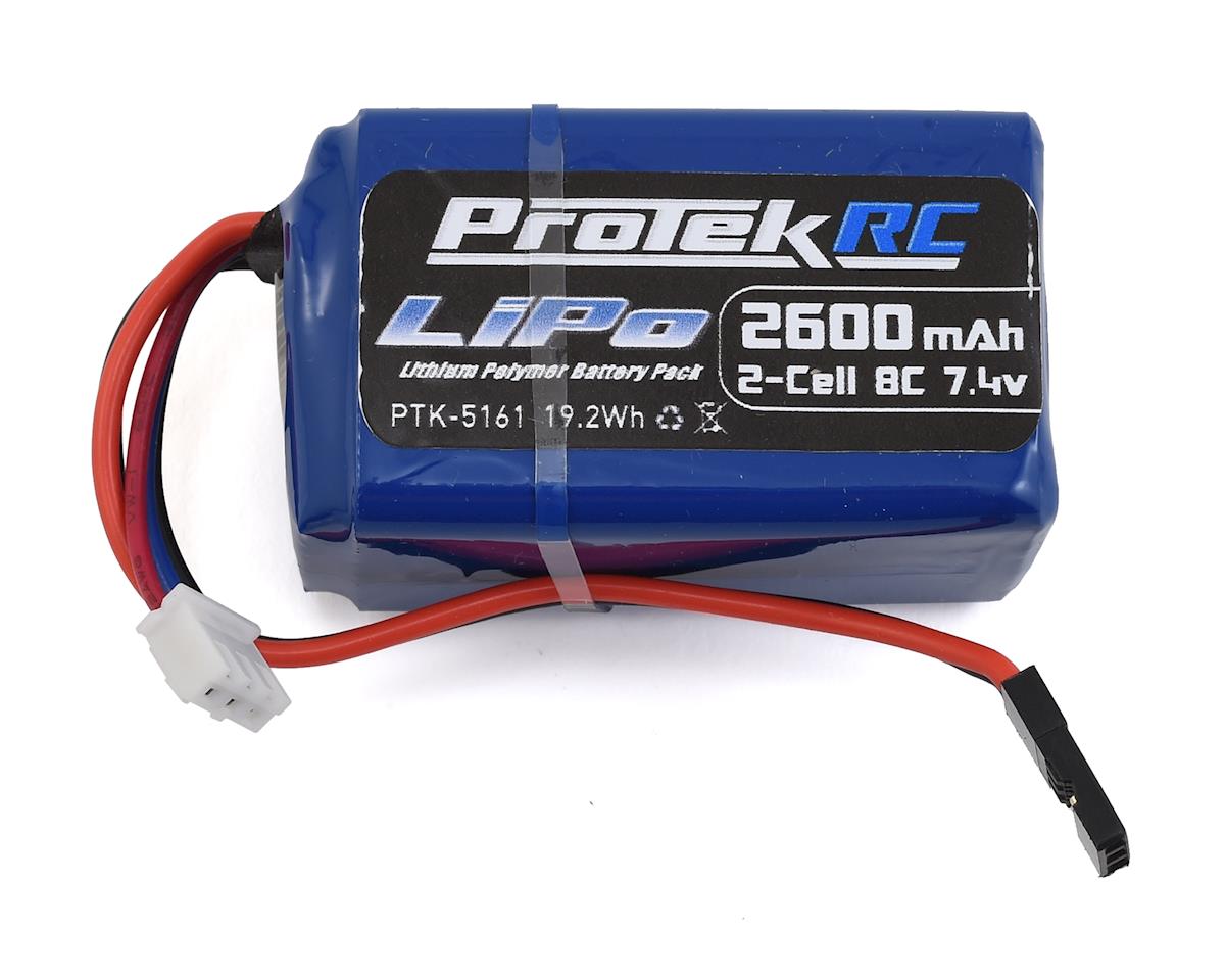 ProTek RC 6.6V 2100mAh 2s LiFe Futaba Transmitter Battery Pack