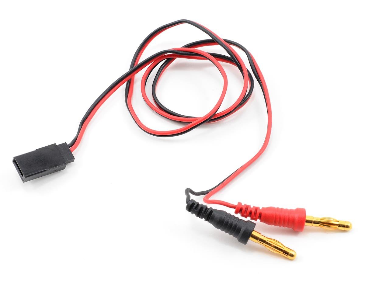 ProTek RC Receiver Charge Lead (Futaba Female to 4mm Banana Plugs) PTK-5213