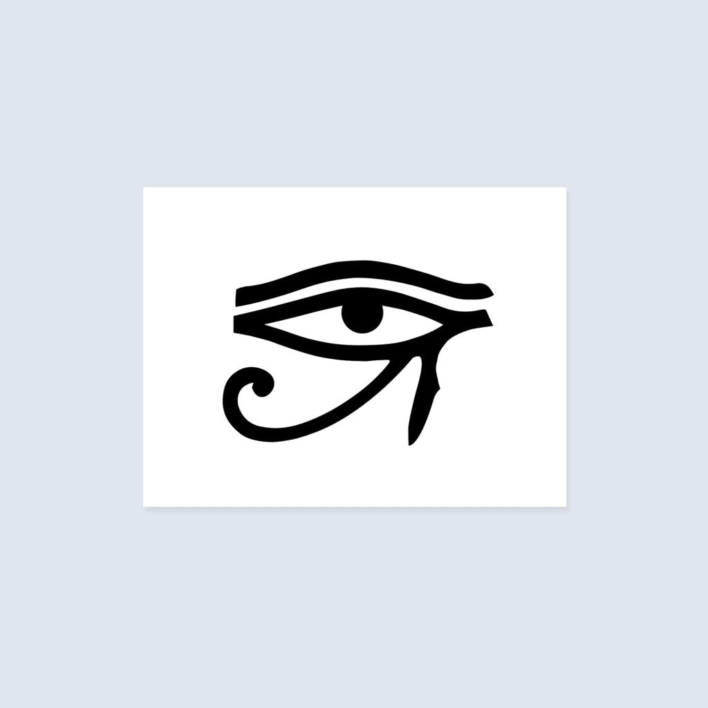 50 Eye Of Horus Tattoo Designs For Men  Egyptian Hieroglyph Ink