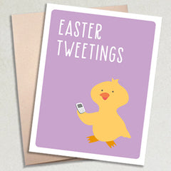 Easter Card - Easter Tweetings