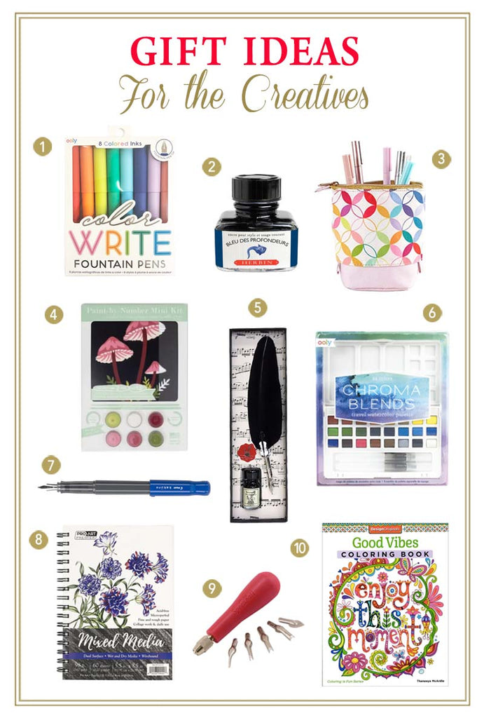 Holiday Gift Guide for artists and creatives