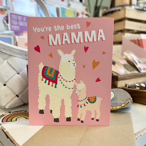 You're the best mamma card - The Imagination Spot 