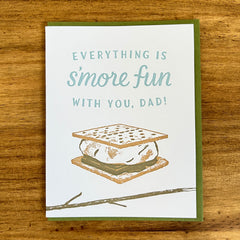 S'more fun with Dad - Father's Day Card - The Imagination Spot 