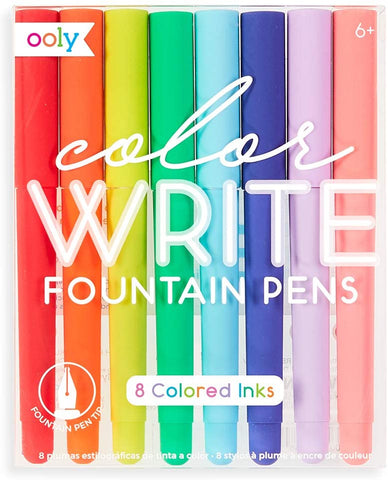 Color Write Fountain Pens - The Imagination Spot