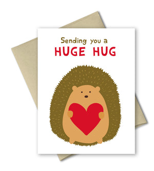 Thinking of You Card - Sending a Huge Hug - The Imagination Spot