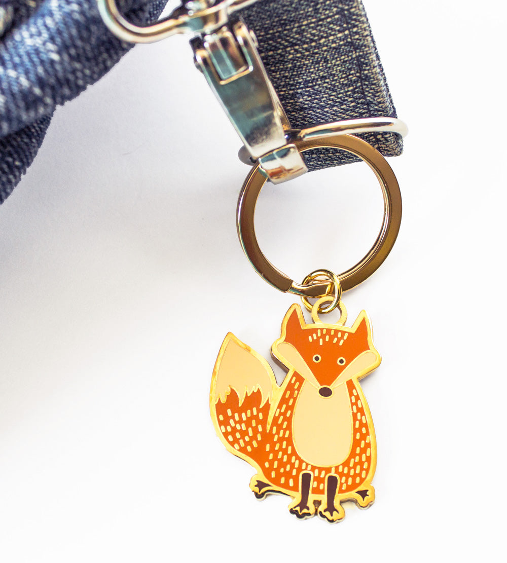 Fox Keychain, Key Chain, Fox Gifts