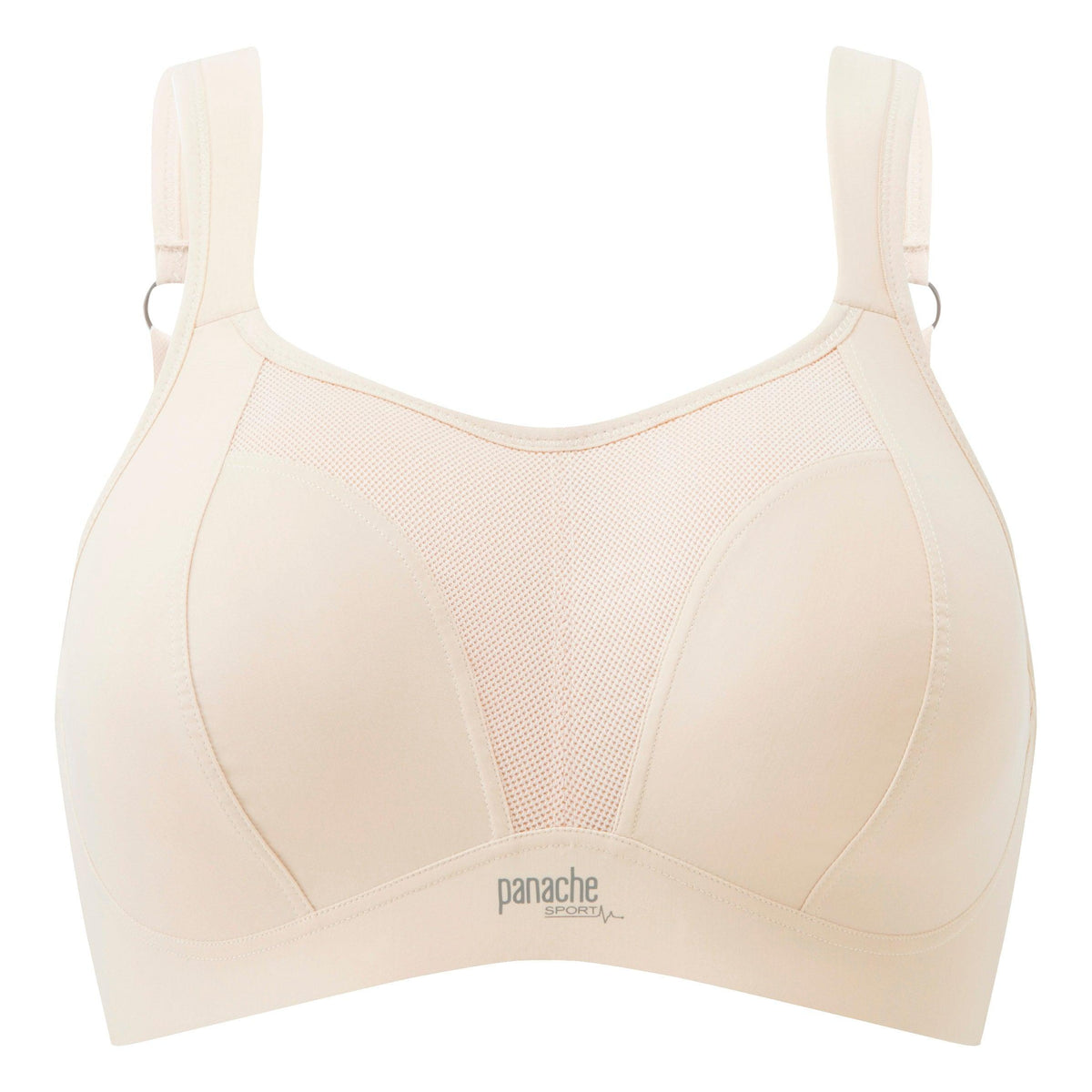 Panache Non-Wire Sports Bra (7341)- Lilac/Orange - Breakout Bras