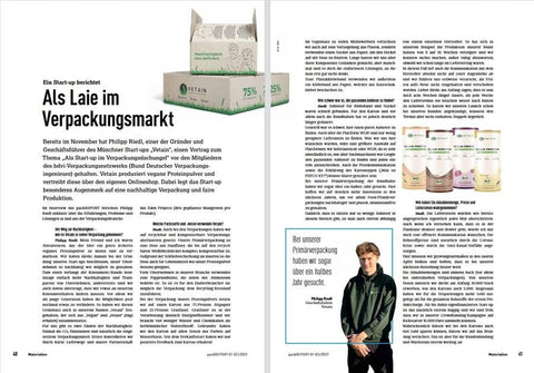 Vetain im PACKReport-Magazin