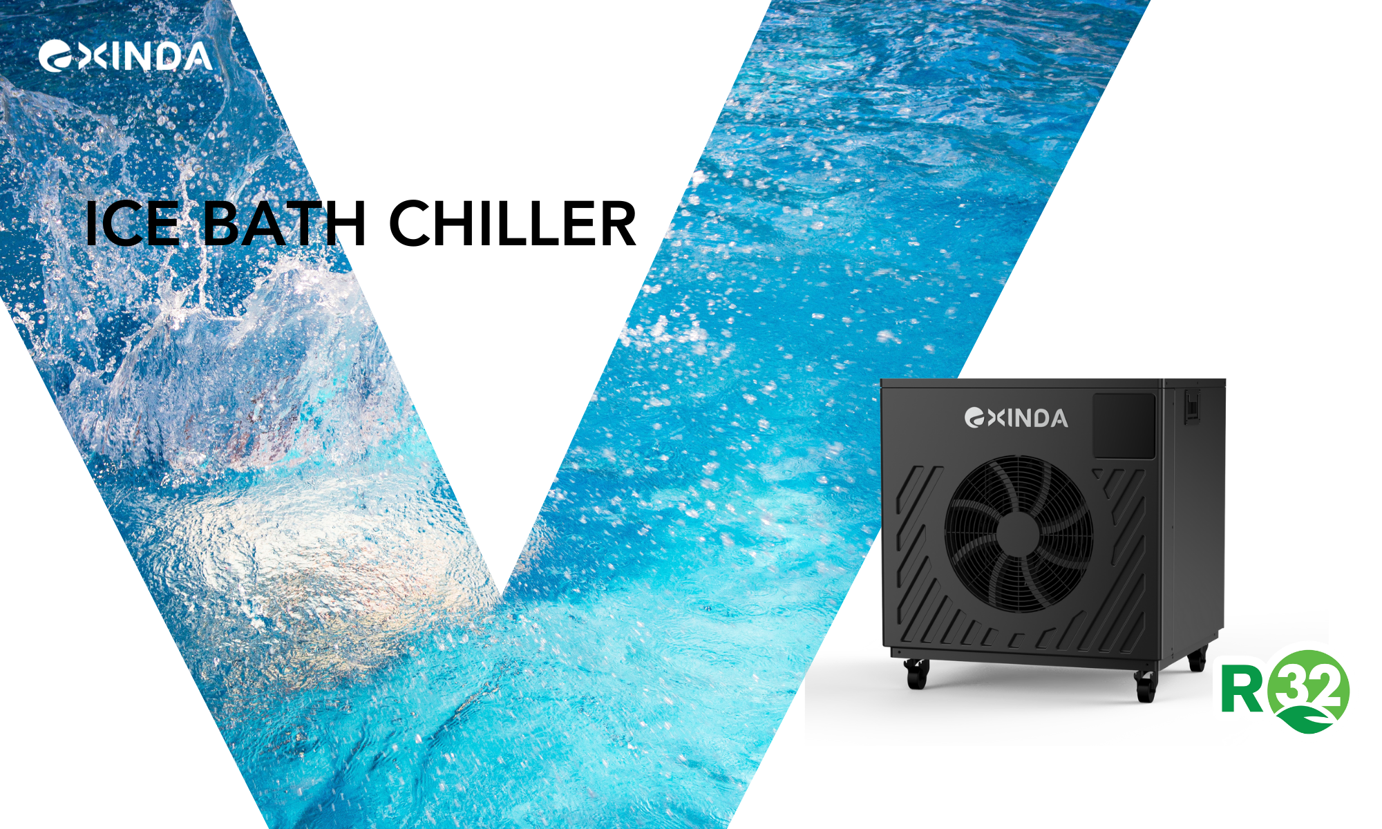 Pool heating solutions, Portable Ice Bath with Water Chiller