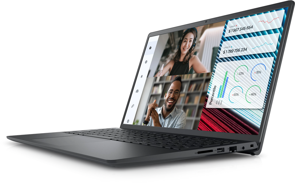 Dell Vostro 3520 15.6 Laptop Intel Core i3-1215U 4GB RAM 256GB SSD Business Notebook Computer