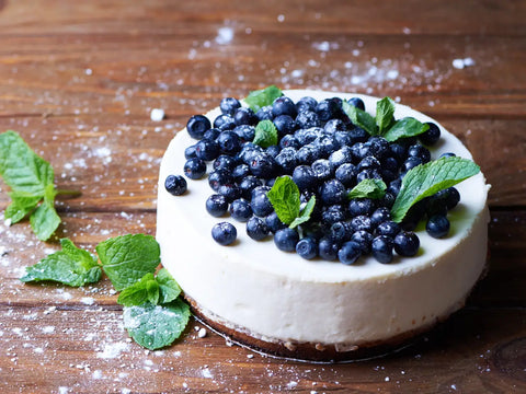 Vegan Blueberry Cheesecake