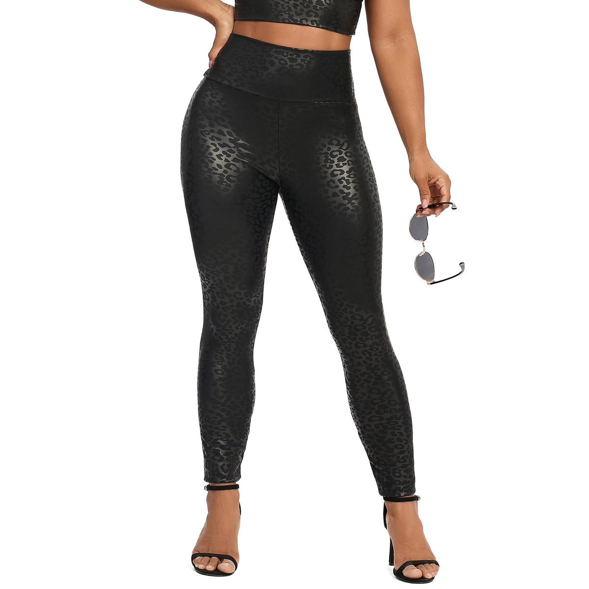 High Waisted Glittered Push Up Workout Leggings – iBay Direct