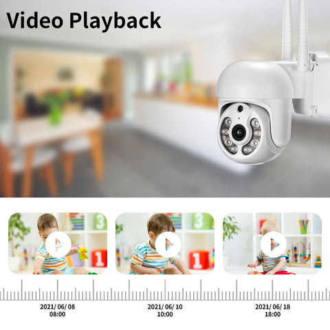 3MP Network Camera 4CH 8CH H.265 12.5Inch Screen NVR Surveillance System Wireless Smart Home Security Security Camera EseeCloud -MackTechBiz