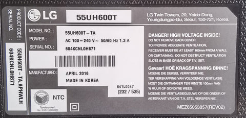 LG 55UH600T-TA 55UF680T-TA - MackTechBiz