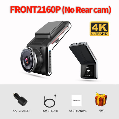 4K 2160P 24Hrs Car Monitor GPS Dash Cam - MacktechBiz