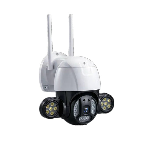 Outdoor Wireless PTZ Camera 3MP 5MP Intelligent Double Light Humanoid Recognition Alarm Outdoor WIFI Camera Memory Card CMOS -MackTechBiz