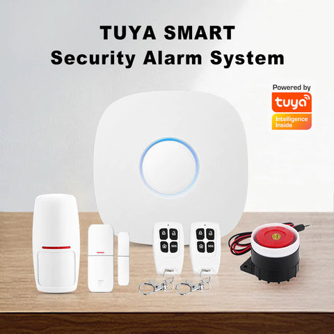 4G Smart Home Wireless Security Alarm System PIR Sensor with 2 Remote Controls -MackTechBiz