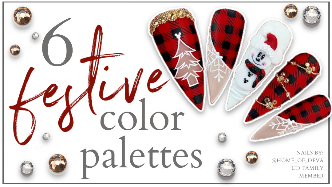 10. "Festive 2 Color Nail Combos for the Holiday Season" - wide 3
