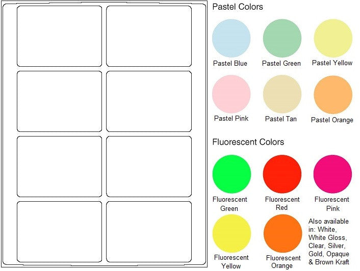 Multipurpose Sheet Label 850 3 5 X 2 5 Blank Sheets Label Headquarters Com