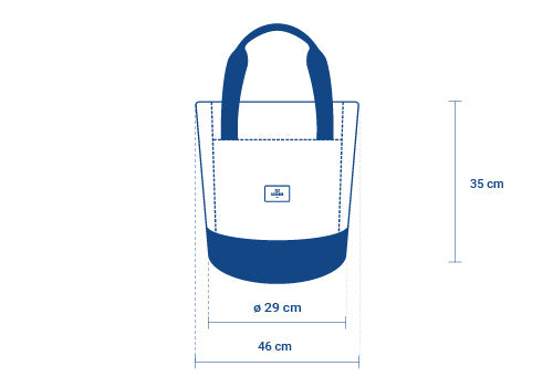 Größenvergleich Handtasche Bucket Bag