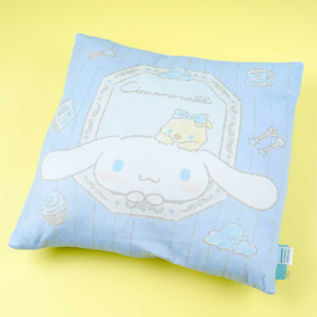 Chibimaru Cheerful Pup 18 Square Pillow