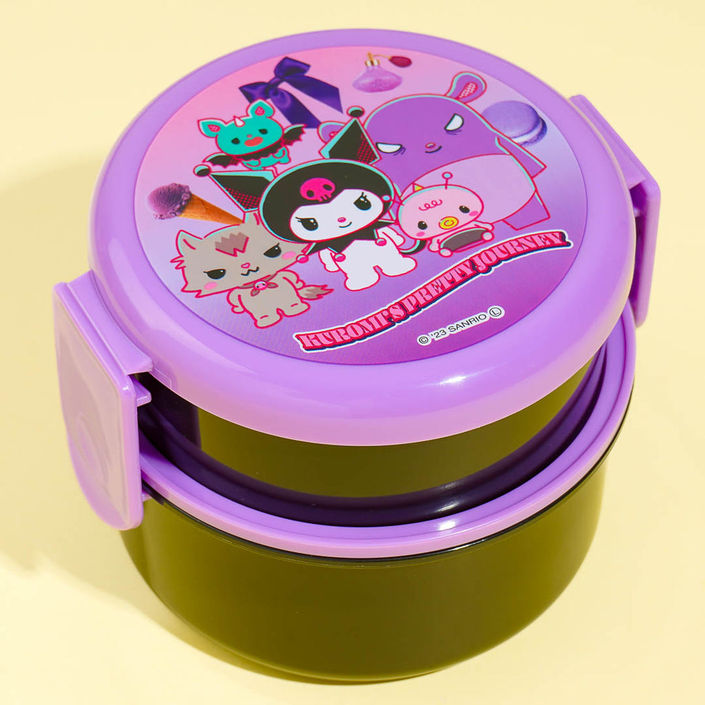 Buy Sanrio Kuromi Lace Bento with Two Clips at ARTBOX