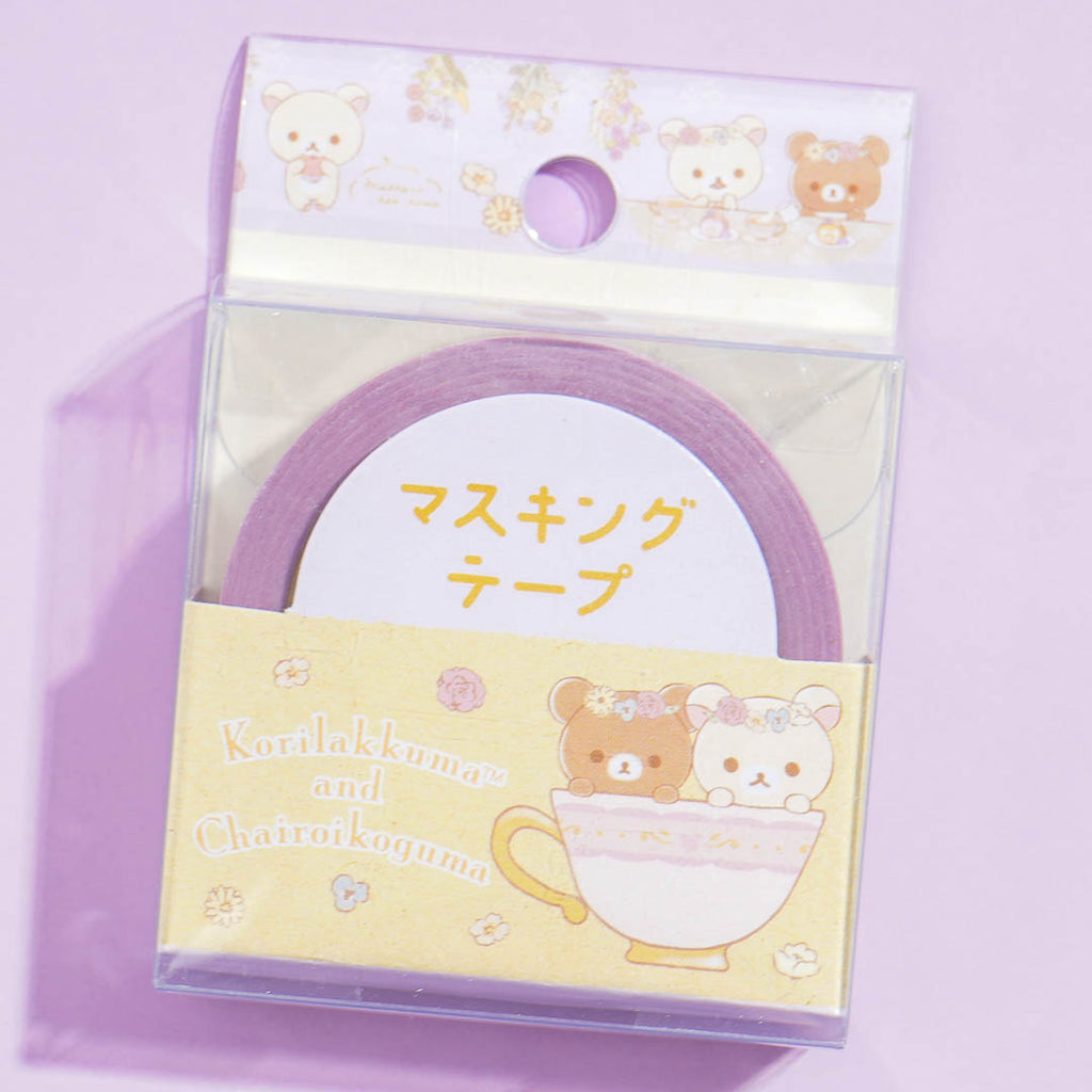 Rilakkuma Swan & Golden Flower Stickers - Ballet Dance