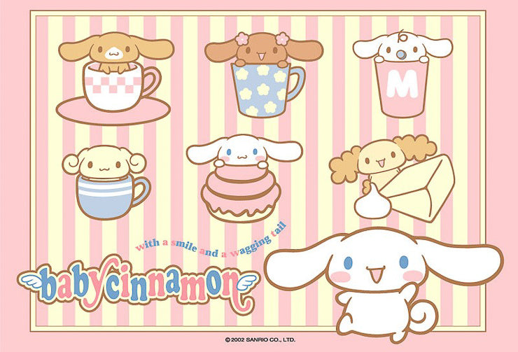 Cinnamoroll & Poron Flapping Memo Pad Cloud Siblings Series by