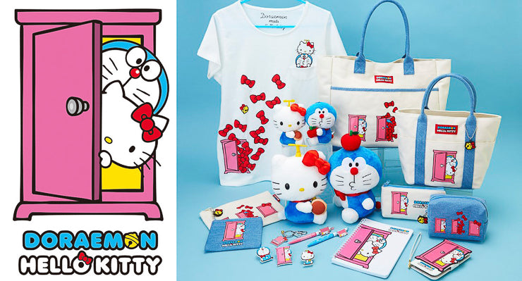 Doraemon and Hello Kitty collab