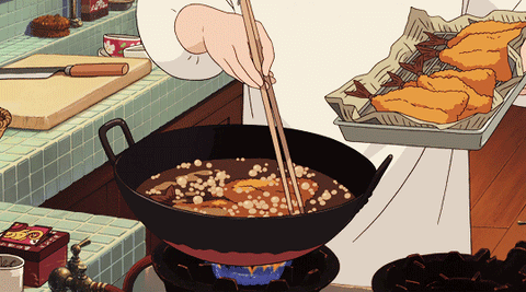Ghibli cooking