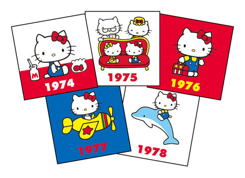 Hello Kitty Through the Years