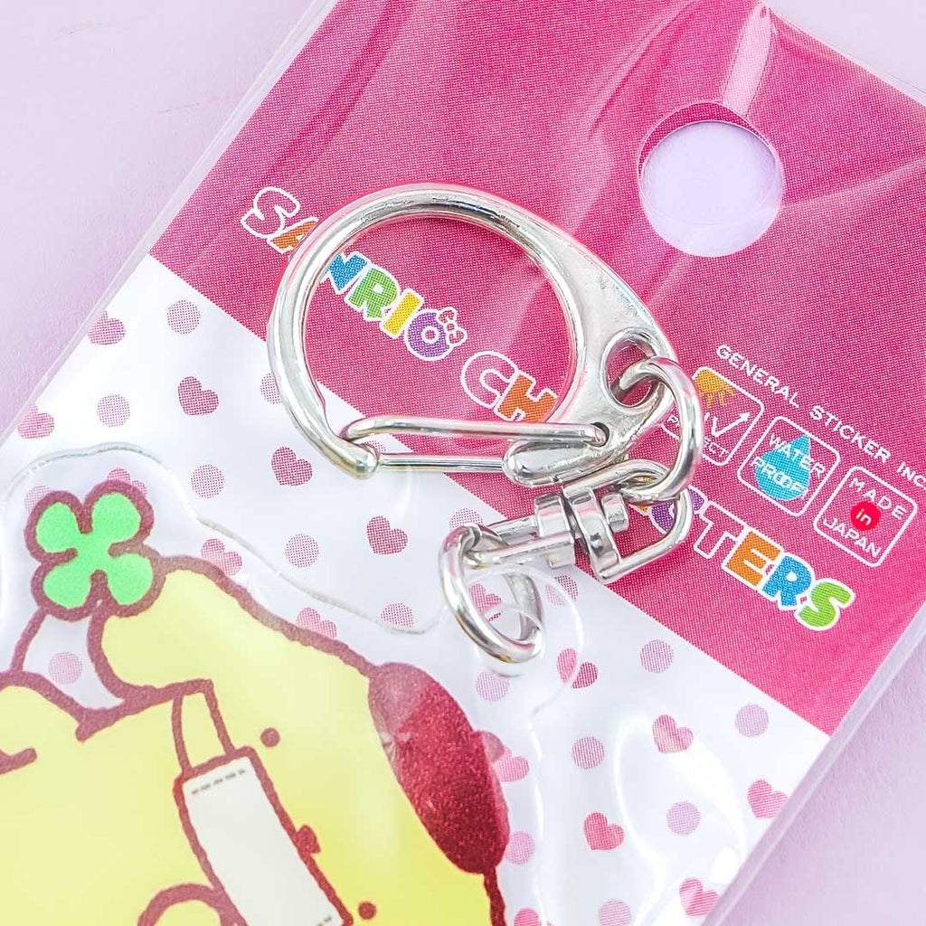 Sanrio Bubble Tea clay Charm - Pompompurin