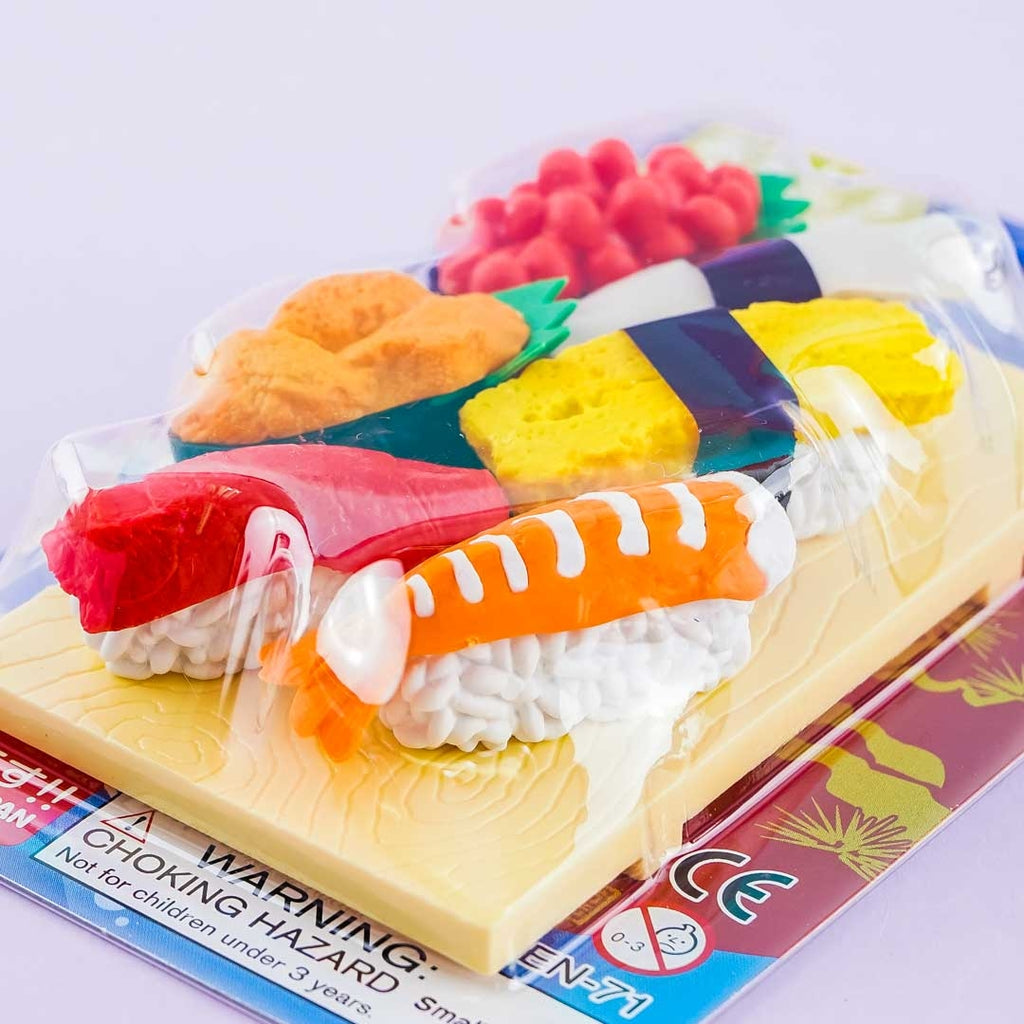 Iwako® Fast Food Puzzle Eraser Set