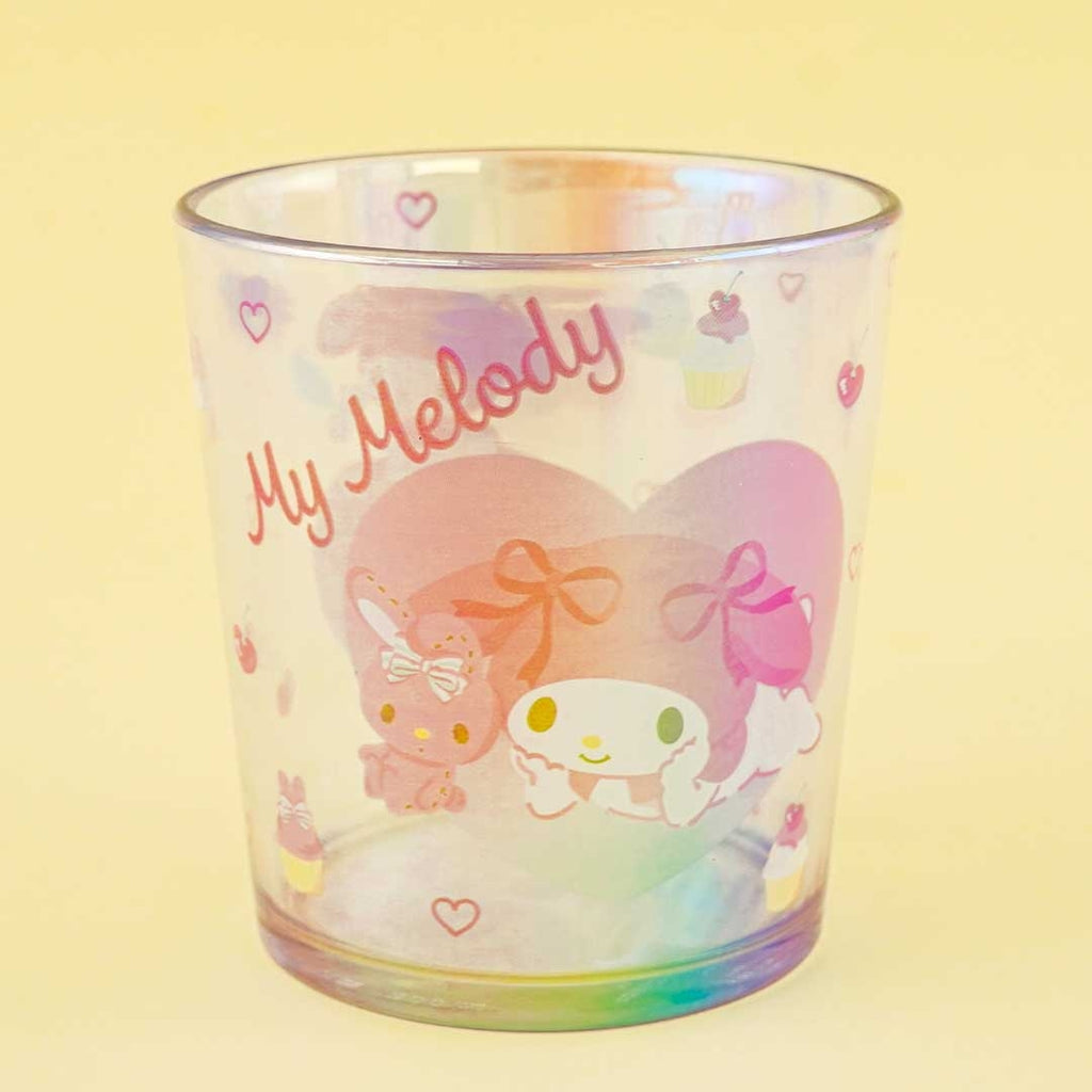 Japan Sanrio Aurora Clear Tumbler - Kuromi